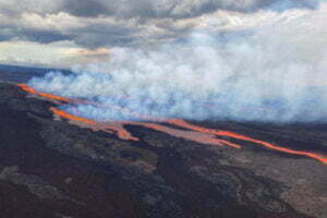 Mauna Loa Volcano in Hawaii